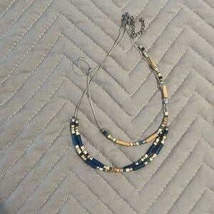 12’ silver necklace